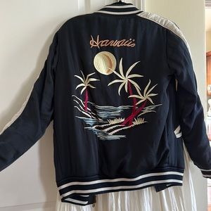 Satin souvenir jacket
